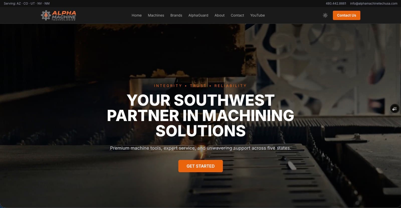 Alpha Machine Technologies screenshot